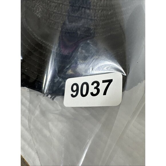 Fashion Hat Woven Fringed Sun Hat Grosgrain Ribbon Band Black NWT 9037 - Picture 2 of 14